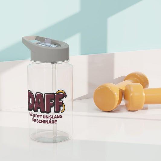 Sticlă Tritan cu Pai "DAFF"